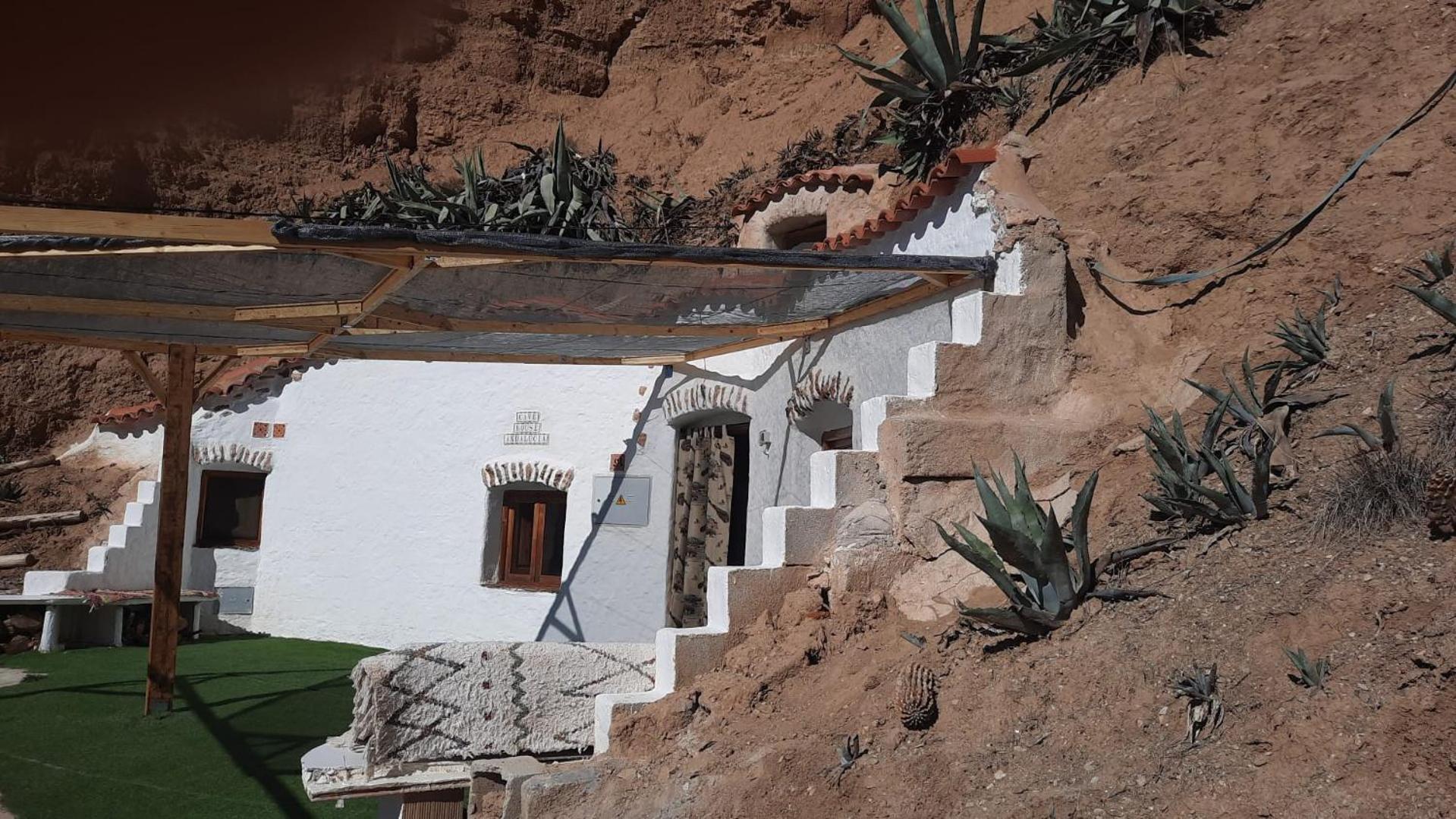 Villa Creatively Designed Cavehouse With Jacuzzi Gorafe Exterior foto