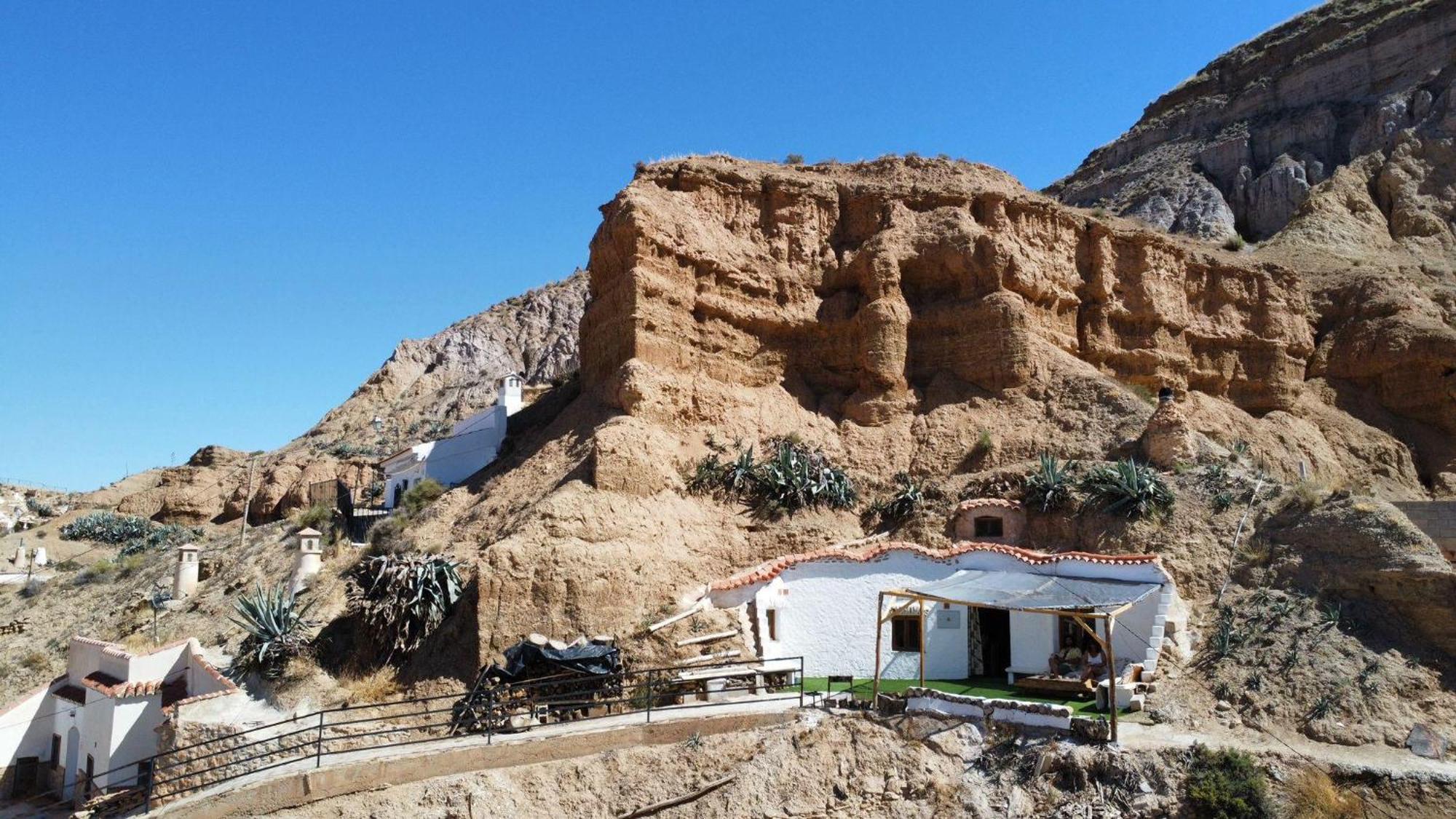 Villa Creatively Designed Cavehouse With Jacuzzi Gorafe Exterior foto