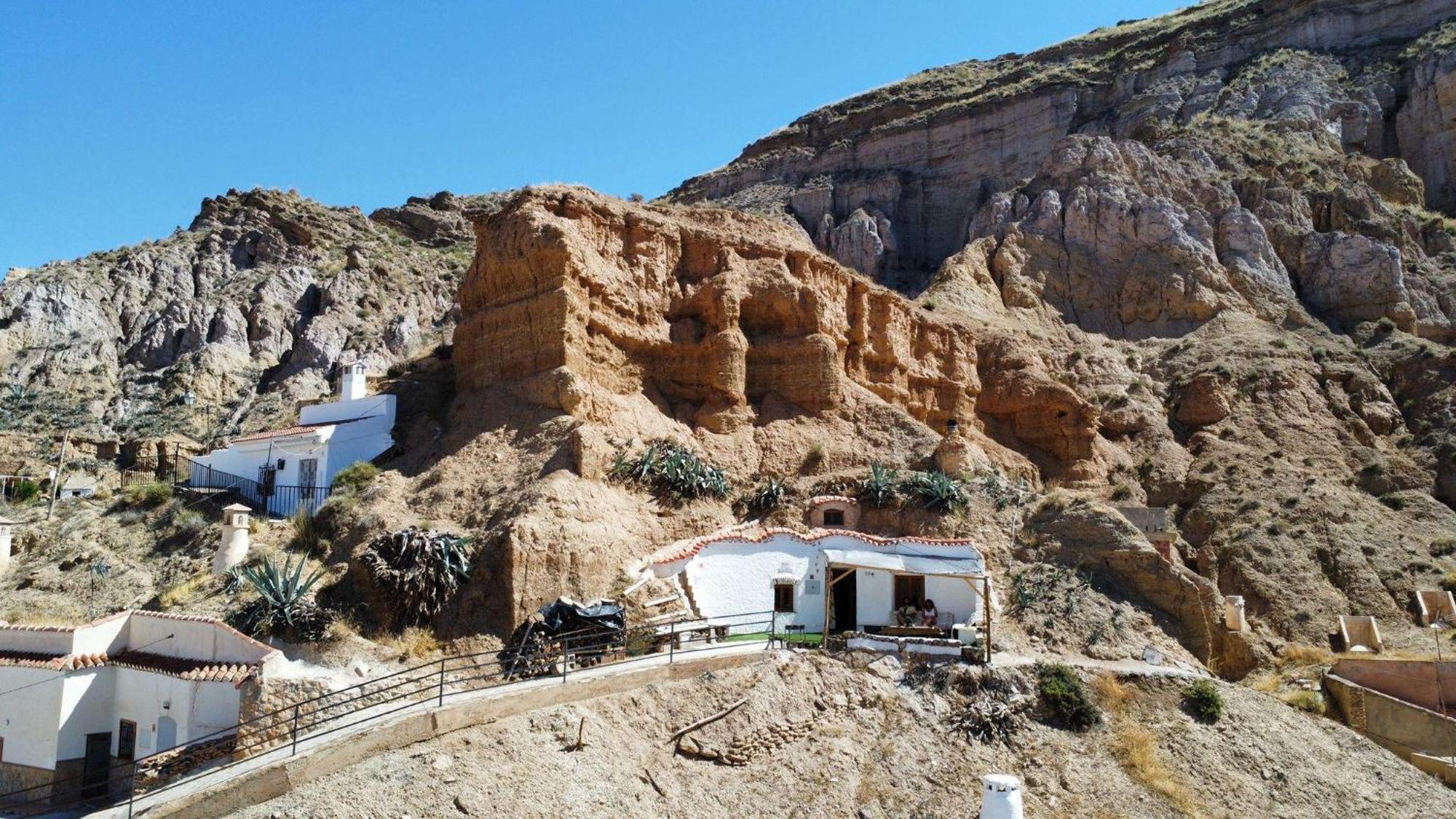 Villa Creatively Designed Cavehouse With Jacuzzi Gorafe Exterior foto
